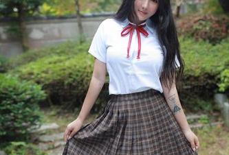 MFStar模范学院 – 柳侑绮Sevenbaby的黑色风暴:你觉得她会在高清图集中留给我们怎样的冲击?