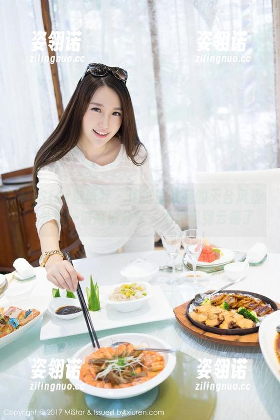 MiStar魅妍社-黄歆苑 MiStar魅妍社 - 饱览黄歆苑的天台风景,外加一波高清分享,心思飘到云端了