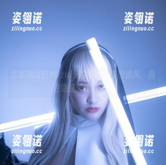 脱尾巴Mizuki 比如脱尾巴Mizuki的婚纱:原图像风,图包则是逗趣的天气