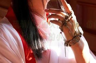 蜜桃社 – 琉璃lily的天使套图，仿佛从天上掉下来的小精灵