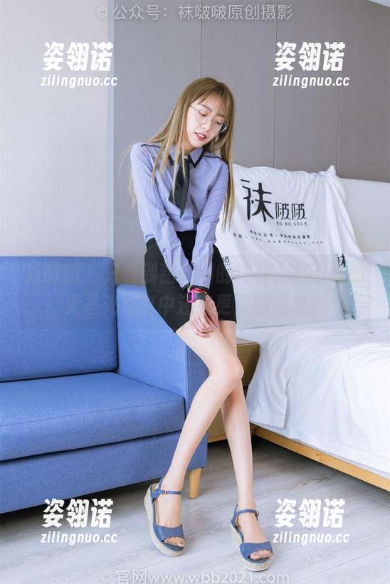 袜啵啵-甜甜圈 袜啵啵 - 只看到甜甜圈的短裙,忘了她的无圣光写真中还有更深的意义?